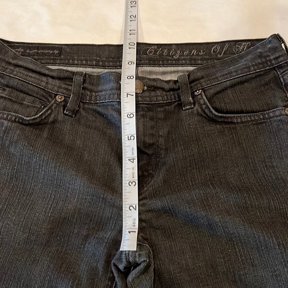 Citizens of Humanity Black Avedon Stretch Low Waist Skinny Leg Size 28 - Picture 4 of 16